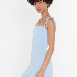 Beautiful Baby Blue Nasty Gal Dress